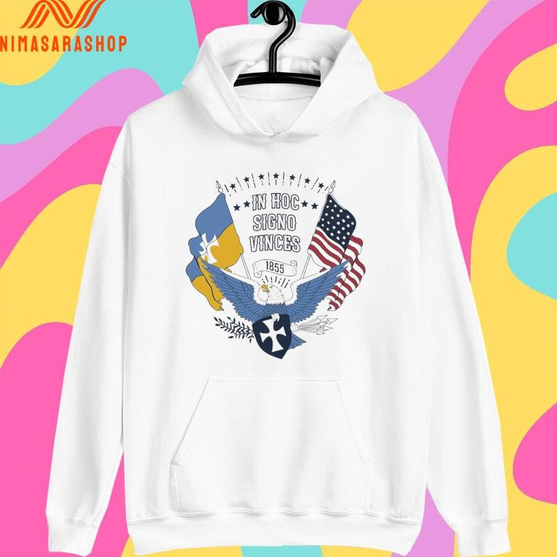 Sigma Chi 4th Of July In Hoc Signo Vinces 1855 Shirts