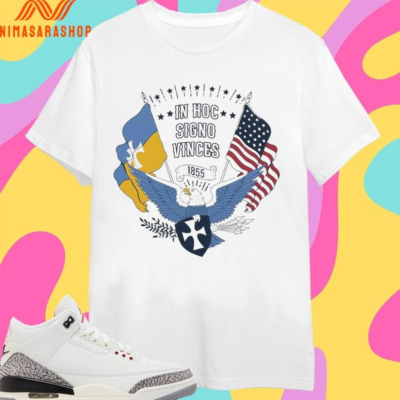 Sigma Chi 4th Of July In Hoc Signo Vinces 1855 Shirts
