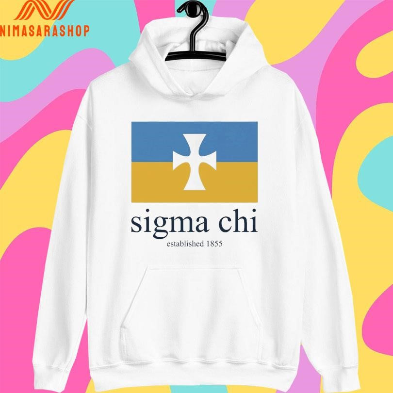 Sigma Chi Established 1855 Flag Shirts