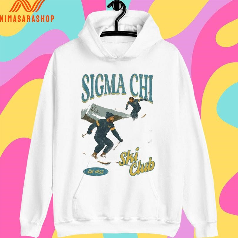 Sigma Chi Ski Club Est 1855 Shirts