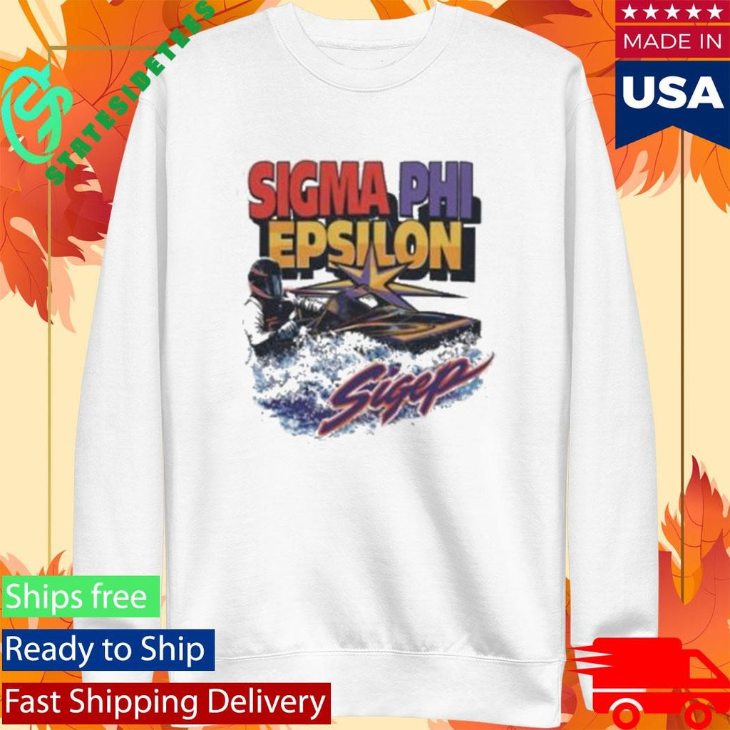 Sigma Phi Epsilon Sigep Snowmobile Shirt