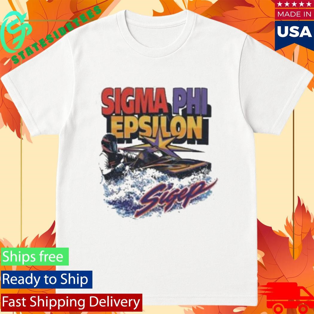 Sigma Phi Epsilon Sigep Snowmobile Shirt