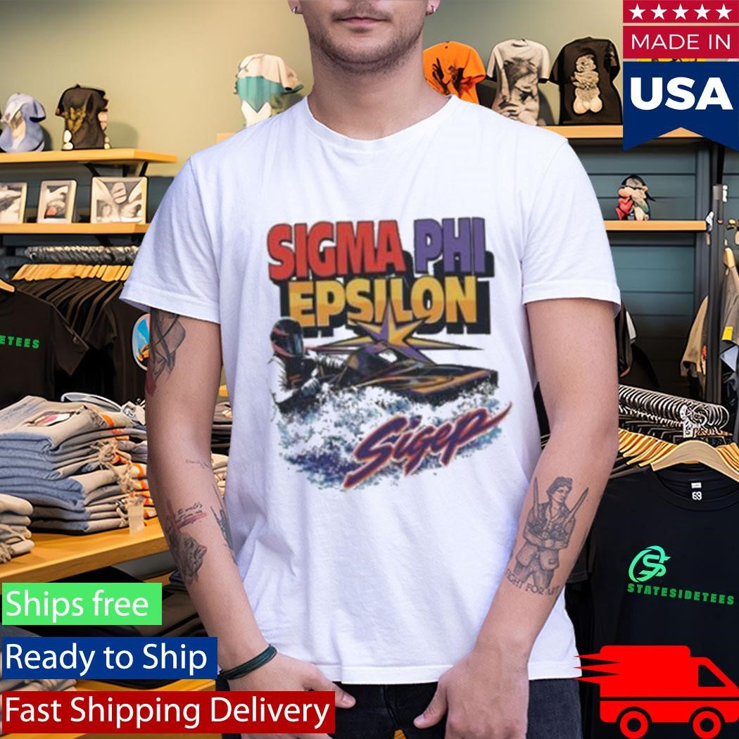 Sigma Phi Epsilon Sigep Snowmobile Shirt