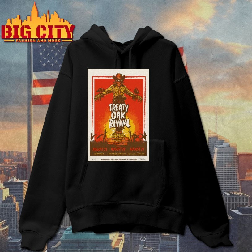 Signed Treaty Oak Revival Concert New Braunfels, TX 2025 Shirt