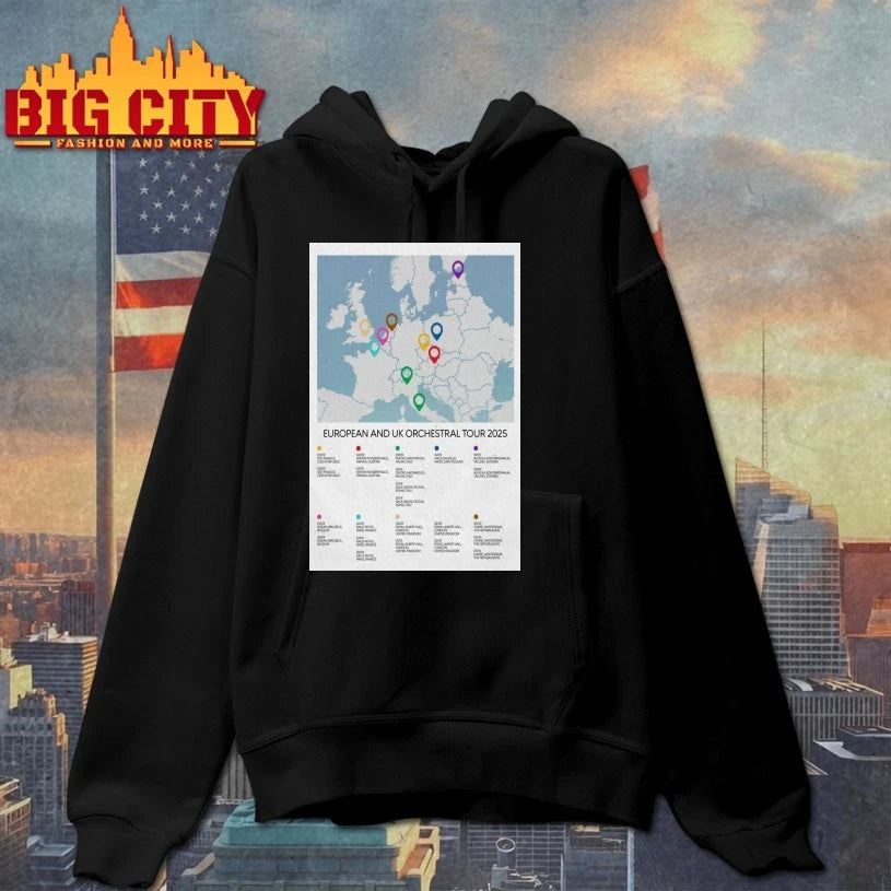 Sigur Rós European &amp; UK Orchestral Tour 2025 Poster Shirt