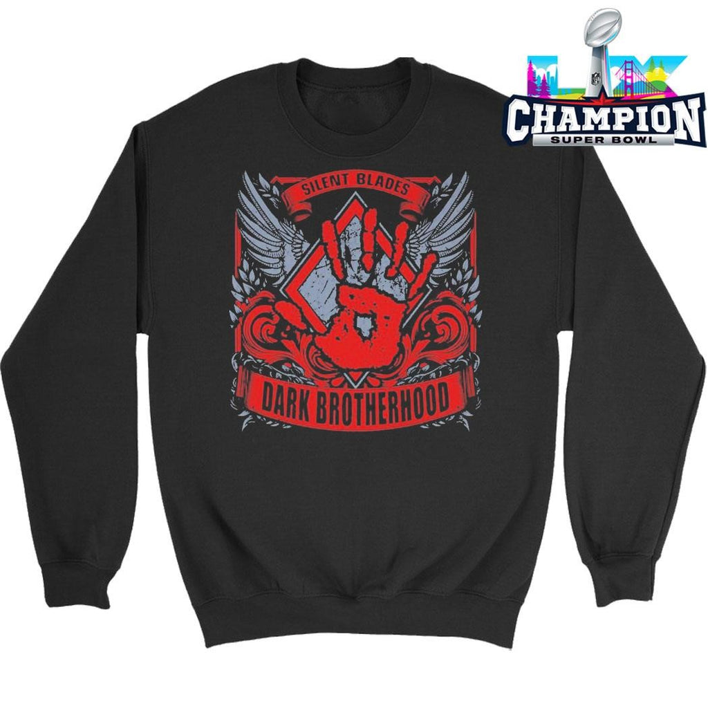 Silent Blades Dark Brotherhood Signet Crest Shirt