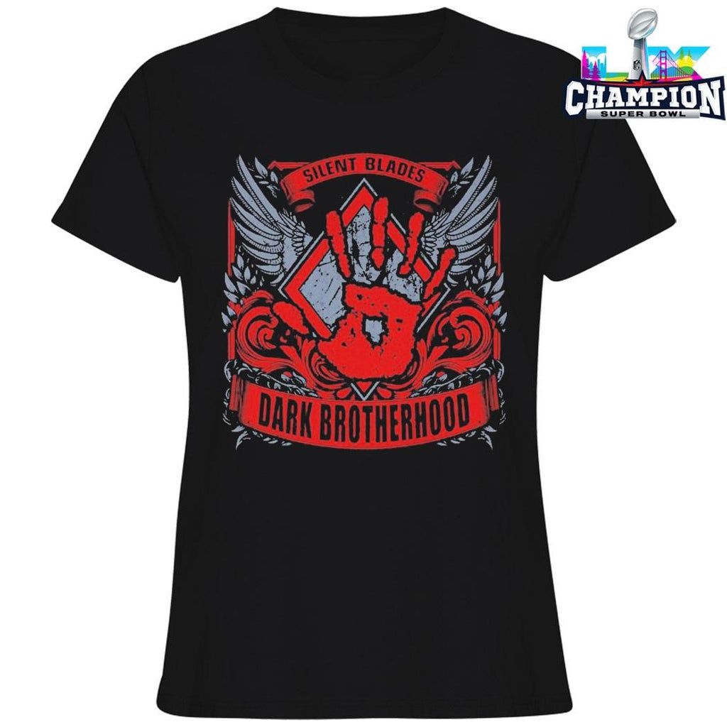 Silent Blades Dark Brotherhood Signet Crest Shirt