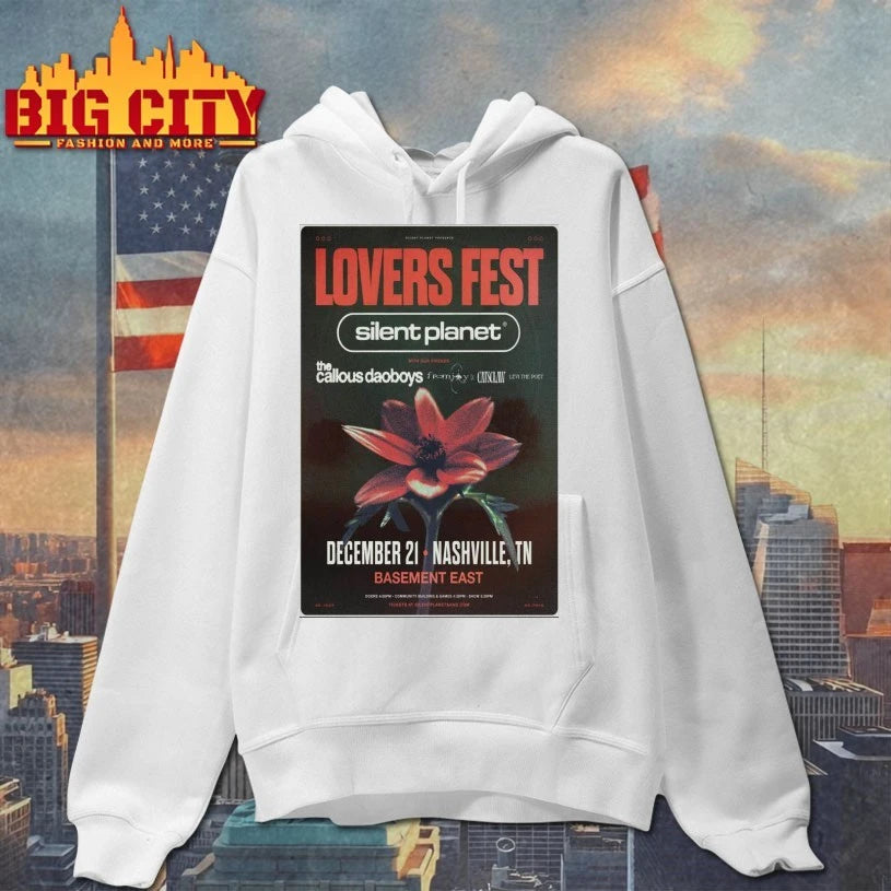 Silent Planet Basement East Nashville Poster shirt