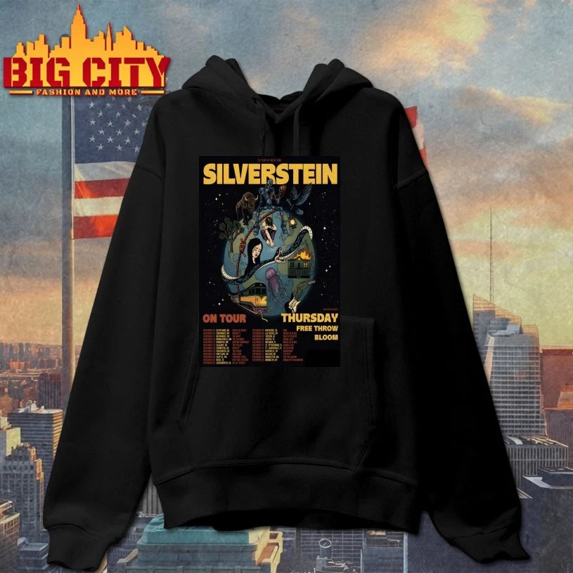 Silverstein 25 Years Of Noise Tour 2025 Poster Shirt