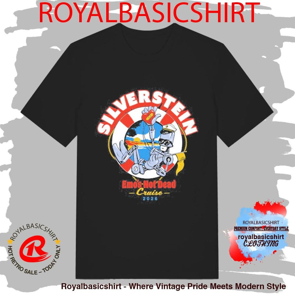 Silverstein Emo’s Not Dead Cruise 2026 Shirt