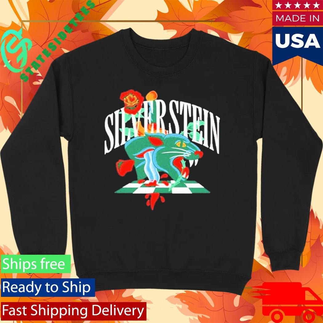 Silverstein Panther Maroon T-Shirt
