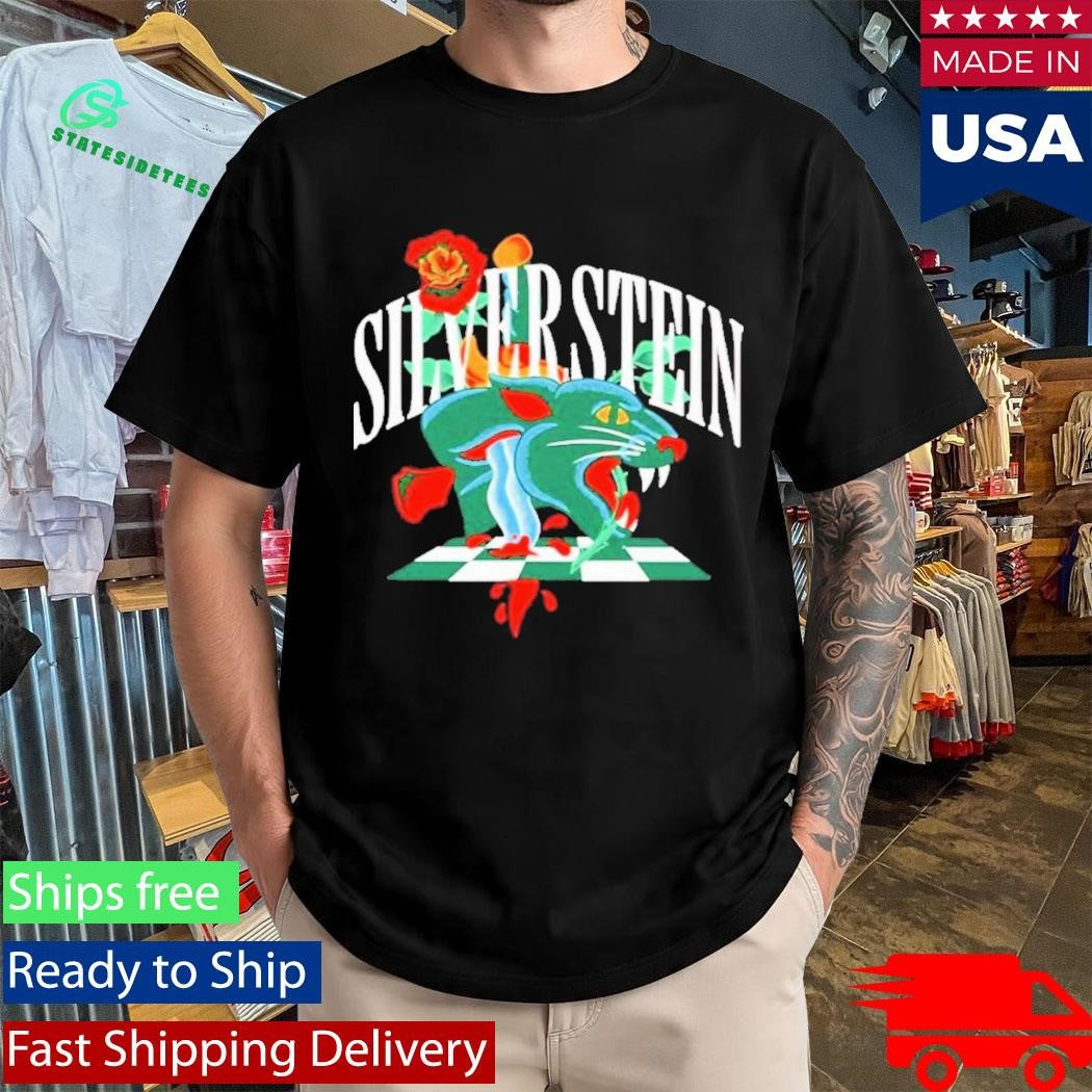 Silverstein Panther Maroon T-Shirt