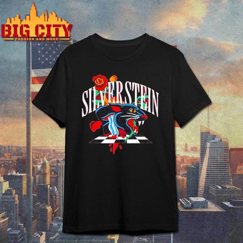 Silverstein Panther Maroon Shirt