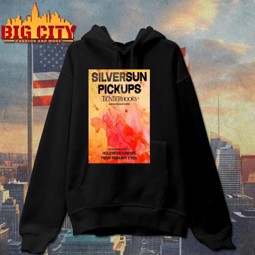 Silversun Pickups Hollywood Forever February 6 2026 Concert Poster Shirt