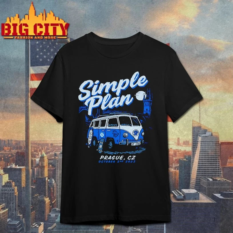 Simple Plan Prague, Czechia October 02 2025 shirt