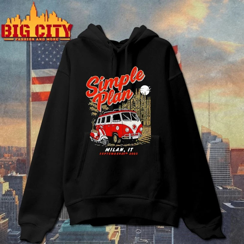 Simple Plan Sep 29 2025 Milan Italy shirts
