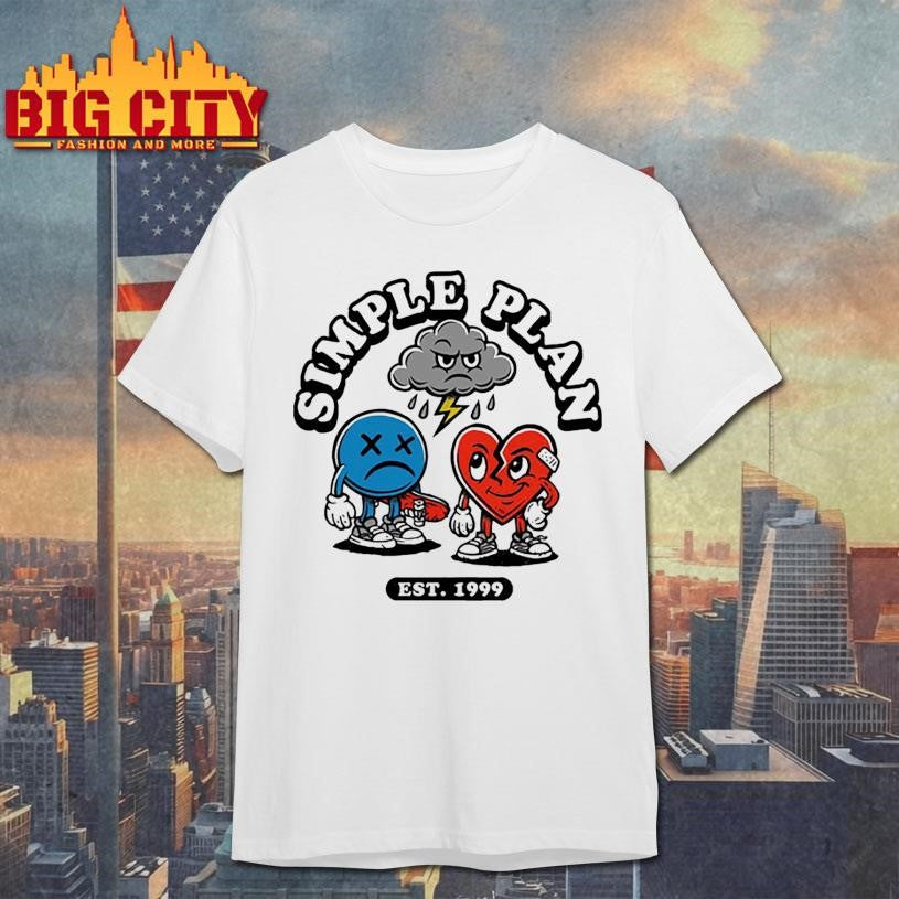Simple Plan Stroe 3 Icon Character Shirt