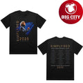 Simply Red 40th Anniversary Tour 2025 New Two Sided Shirt