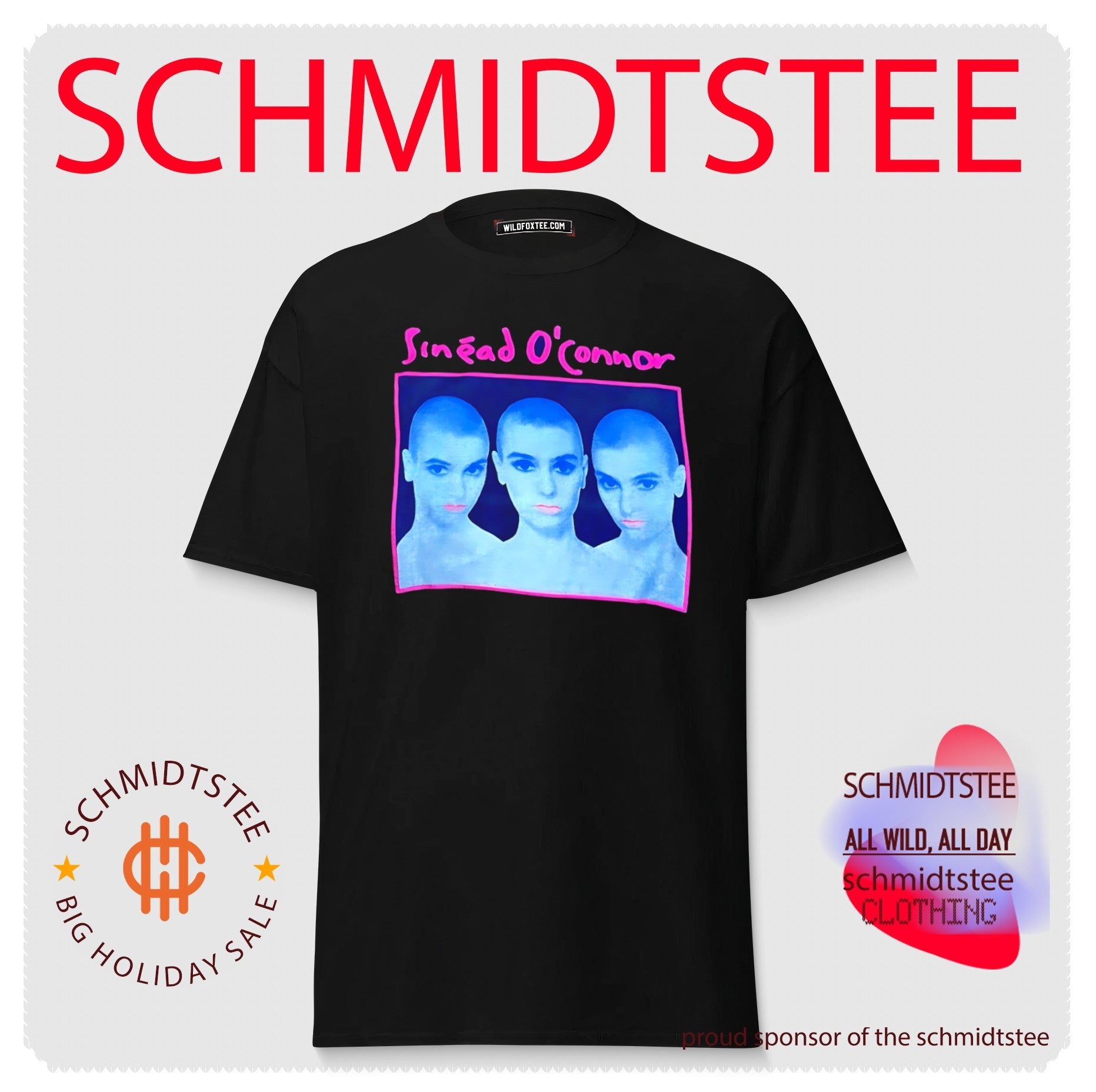 Sinéad O’Connor Triple Portrait Nothing Compares 2 U shirt