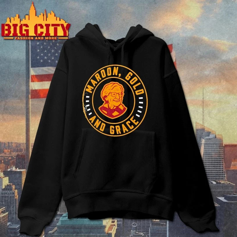 Sister Jean Loyola Chicago Ramblers Maroon, Gold and grace shirt