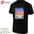 Six Heaven Jesus holy trinity portrait vintage bootleg shirt