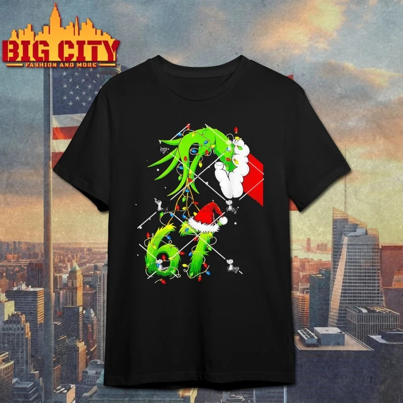 Six Seven 67 Xmas Grinch Hand Christmas shirt
