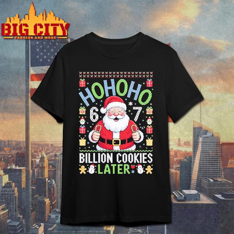 Six Seven Santa 67 Meme Funny Christmas Ugly Xmas Shirt