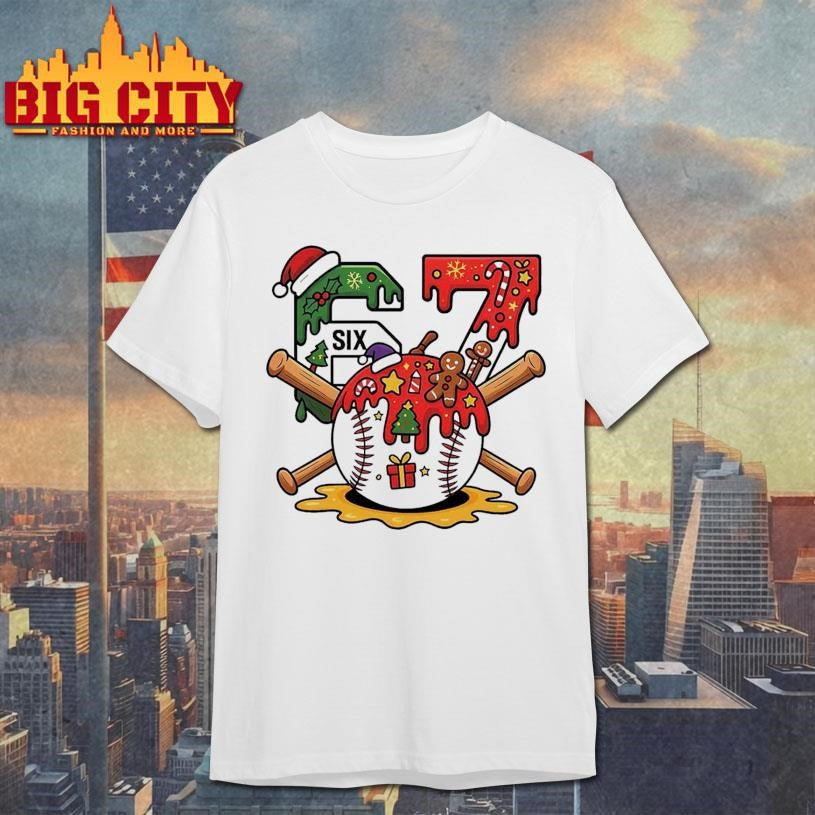 Sixty Seven Christmas Baseball Shirt