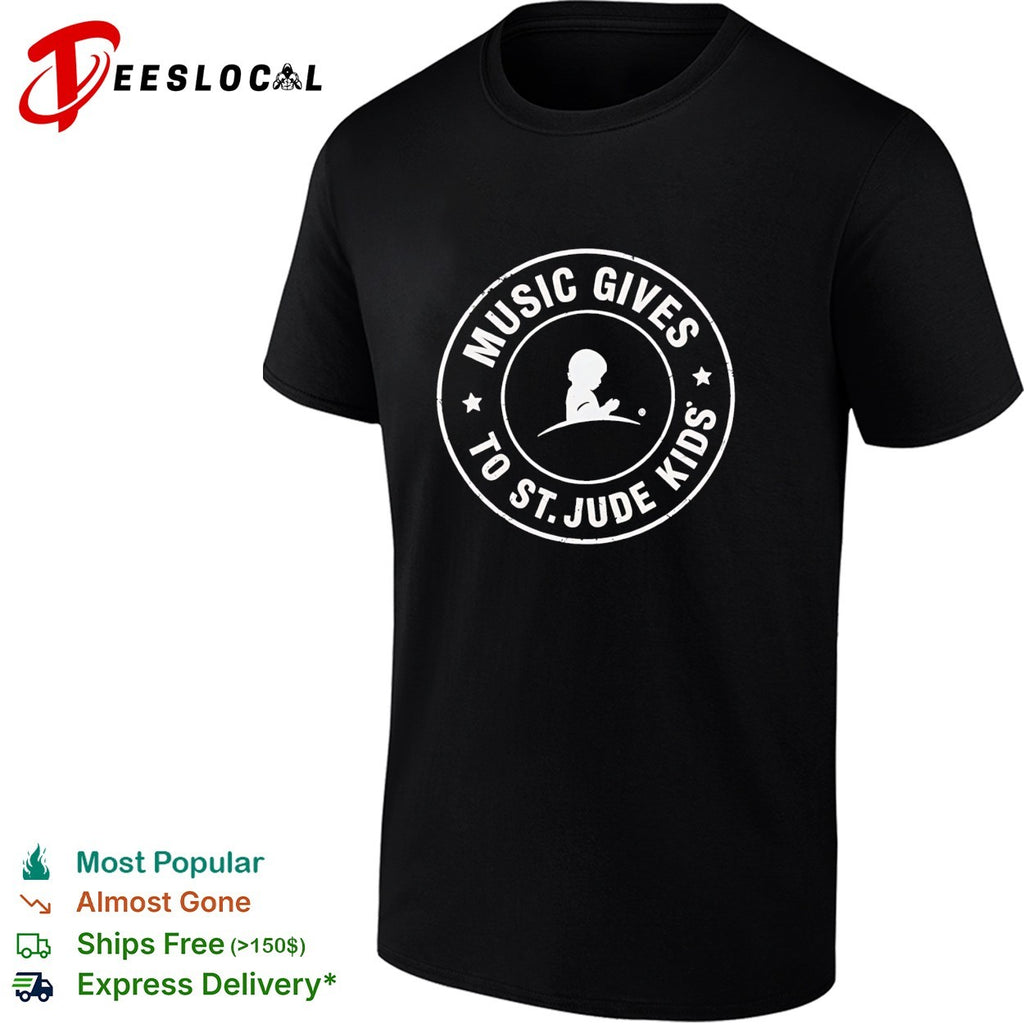 Sixwire Steve Mandile Music Gives To St Jude Kids shirt