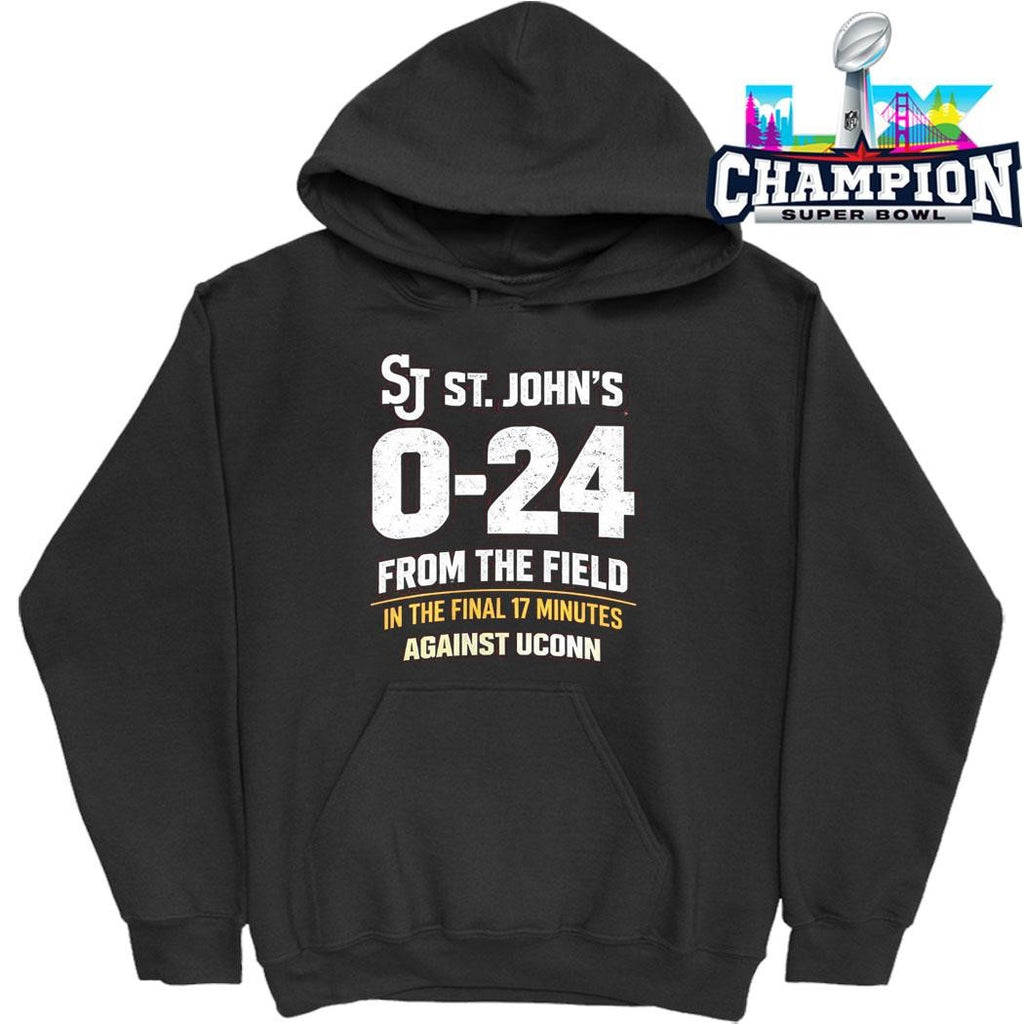 Sj St John’s From The Field In The Final 17 Minutes Against Uconn Shirt