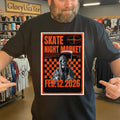 Skate Night Market Poster Feb 12 2026 Poster Shirt