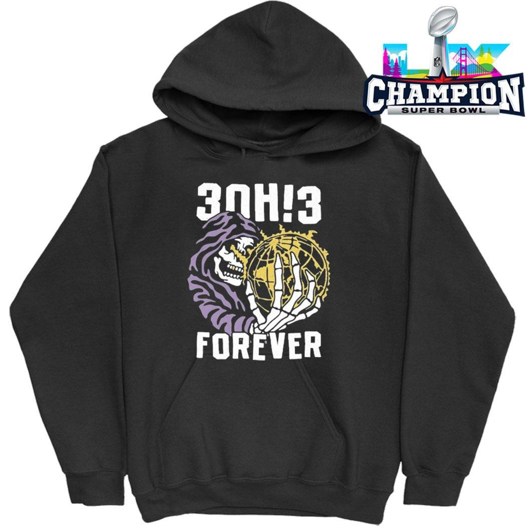 Skeleton 3oh3 3oh!3 Forever Shirt