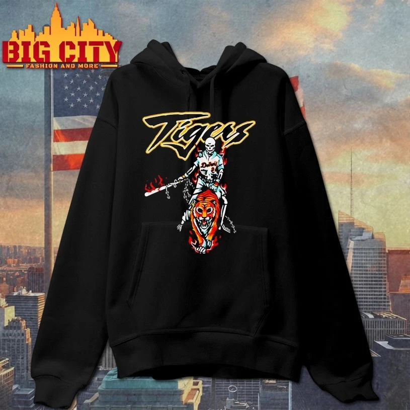Skeleton Detroit Tigers Shirt