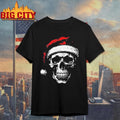 Skeleton Santa Gothic Christmas Shirt