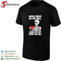 Skeleton holding red mug Mirror mirror on the wall I know I’m sexy fuck you all shirt
