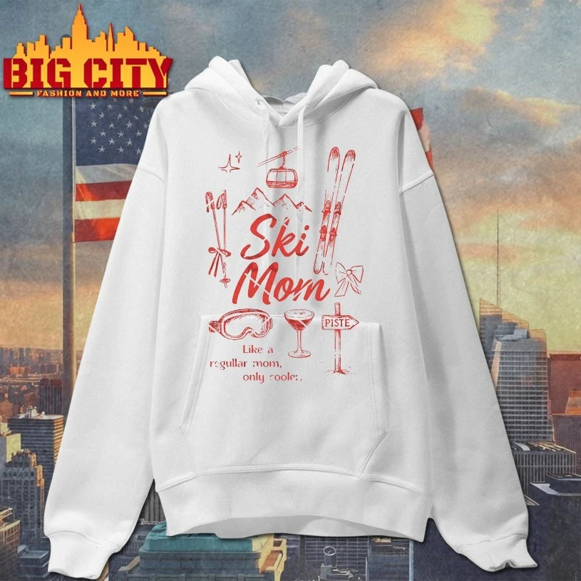 Ski Mom Like A Regular Mom Only Cooler shirt