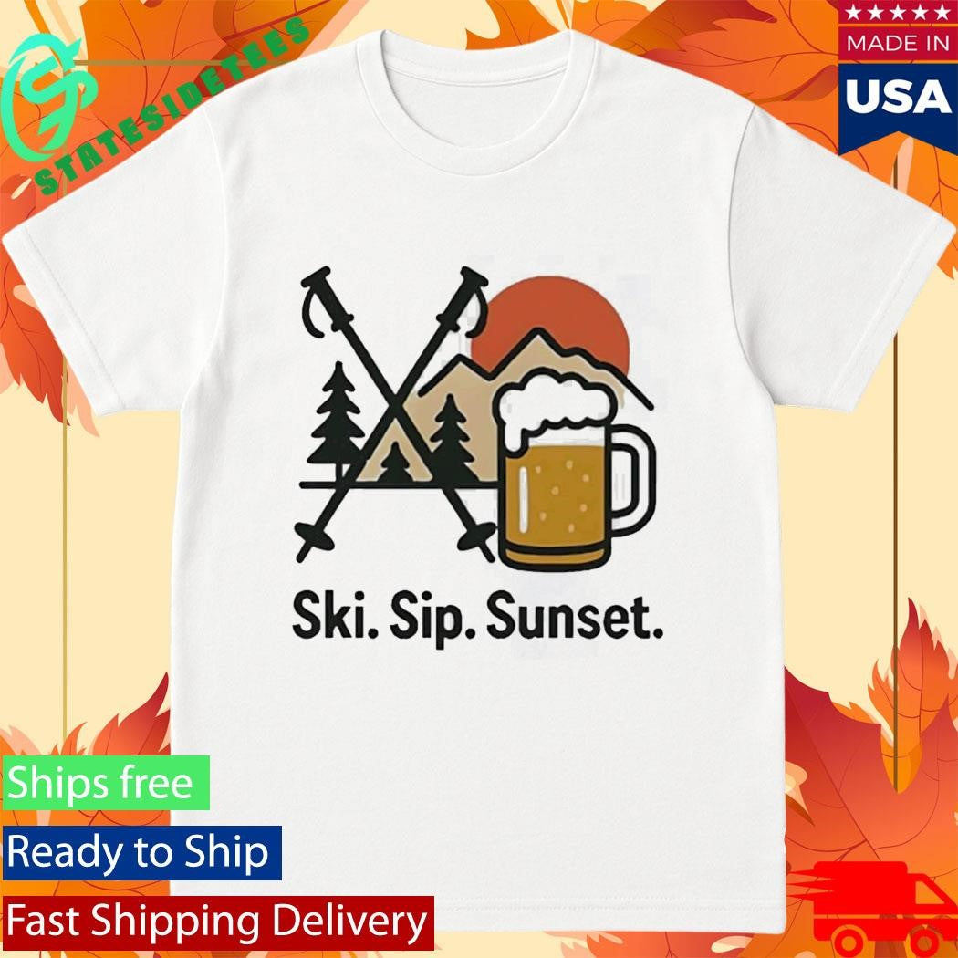 Ski Sip Sunset Shirt