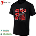Ski house Columbus Ohio concert retro bold vintage text shirt