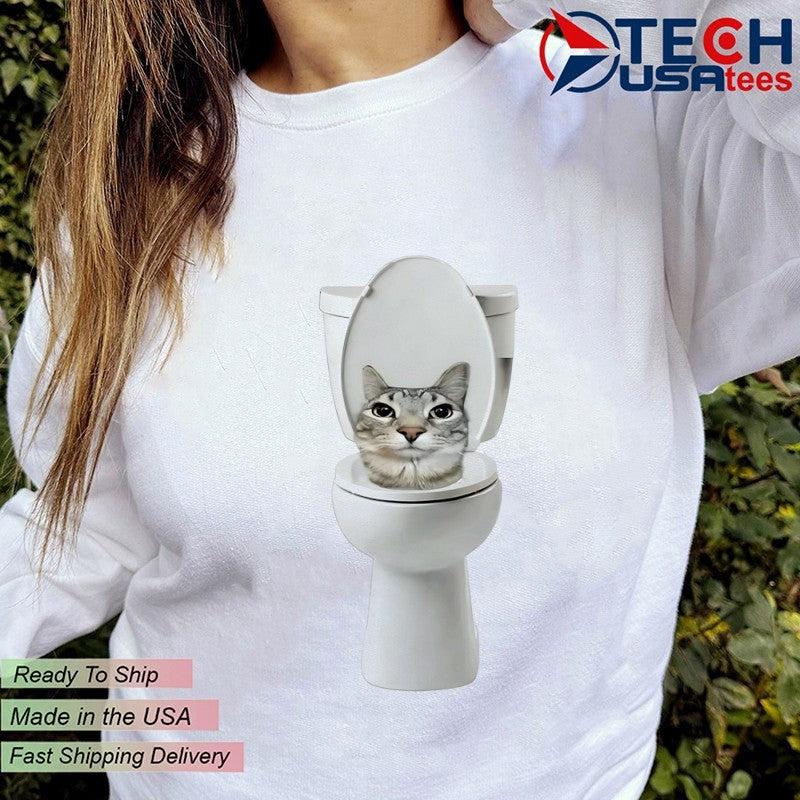 Skibidi Cat meme shirt