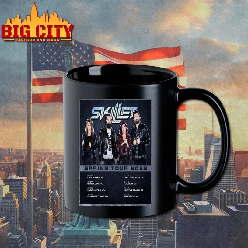 Skillet Spring 2026 Tour Poster shirt