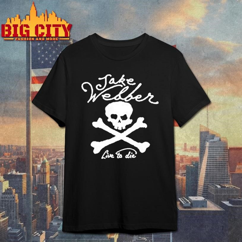 Skull Jake Webber Live To Die Tour 2026 Shirt