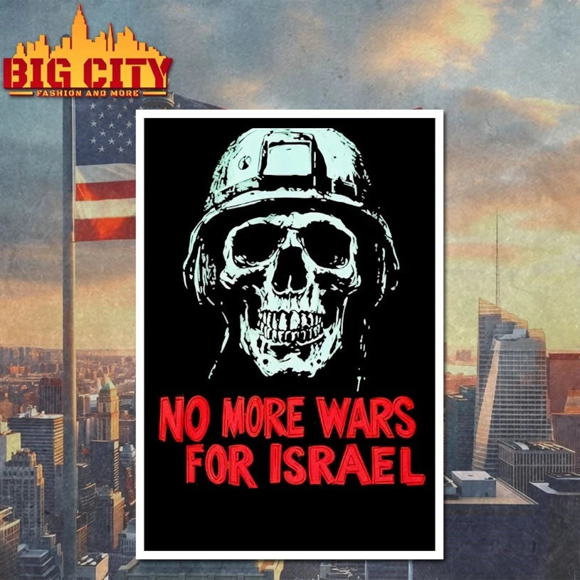 Skull No More Wars For Israel shirt