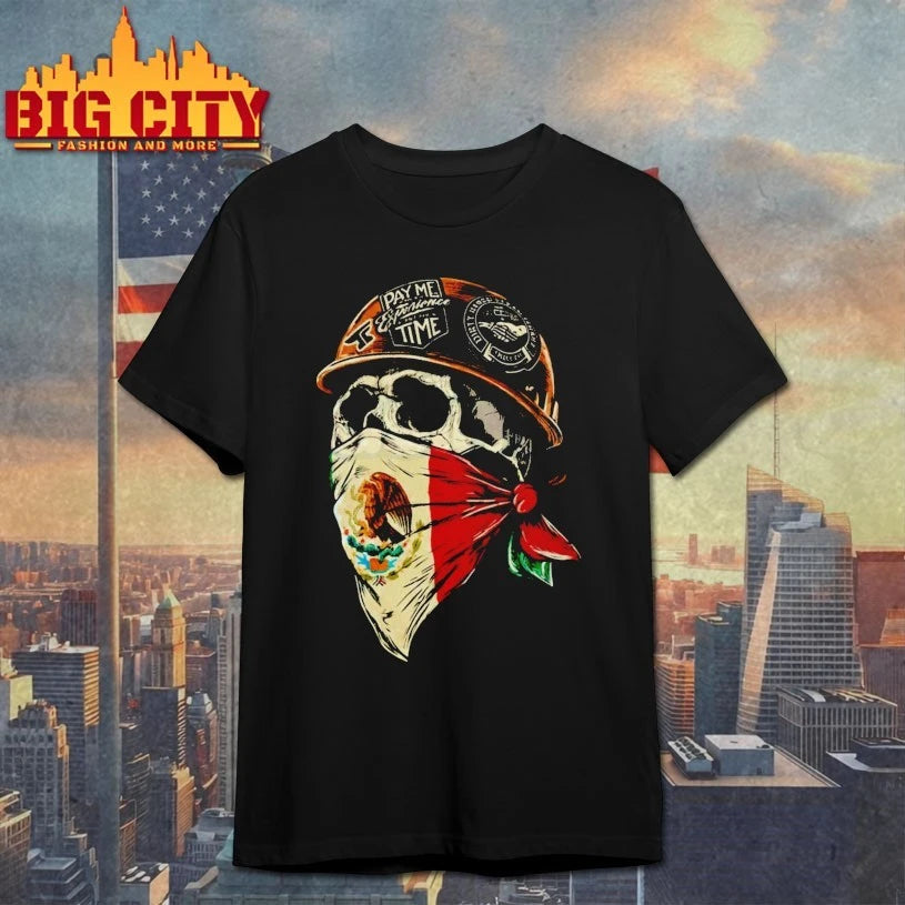 Skull Pay Me For My Experience, Not My Time shirt