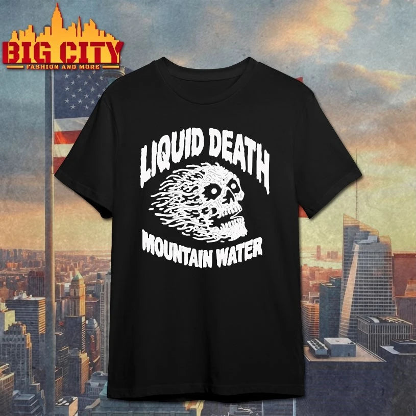 Skull liquid death instant death Shirts