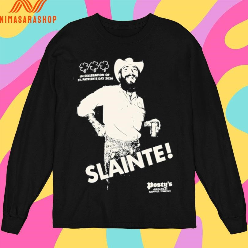 Slainte In Celebration Of St Patrick’s Day 2026 Shirts