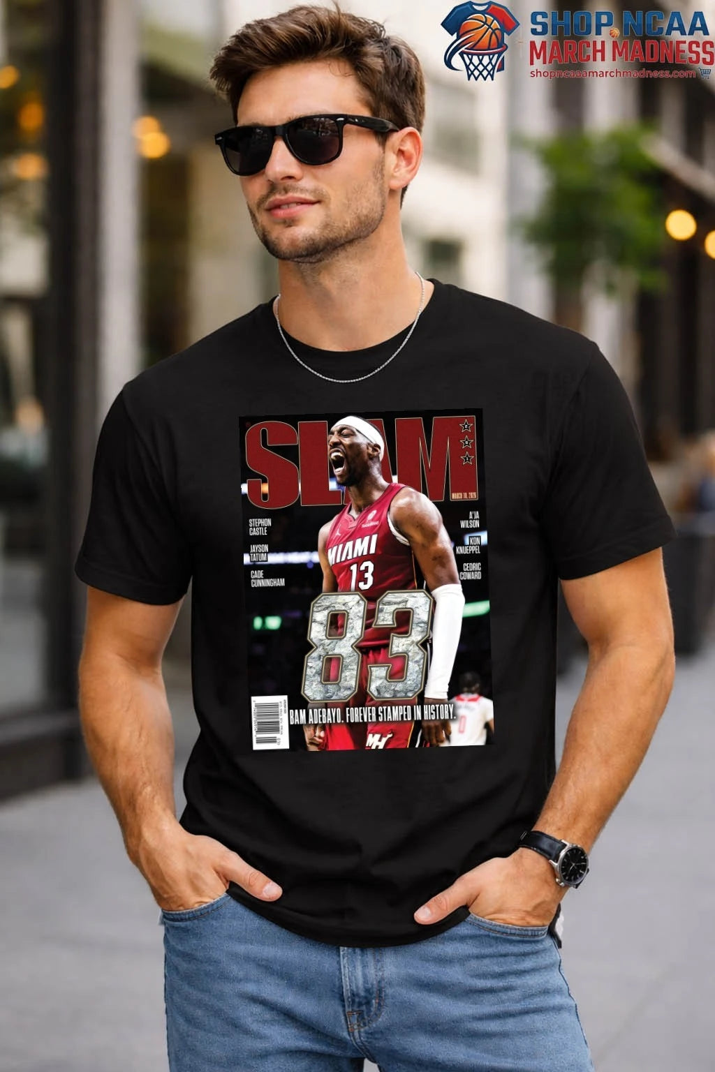 Slam Bam Adebayo forever stamped in history Shirt