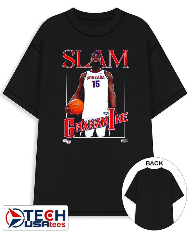 Slam Gonzaga Bulldogs Basketball Graham Ike shirt