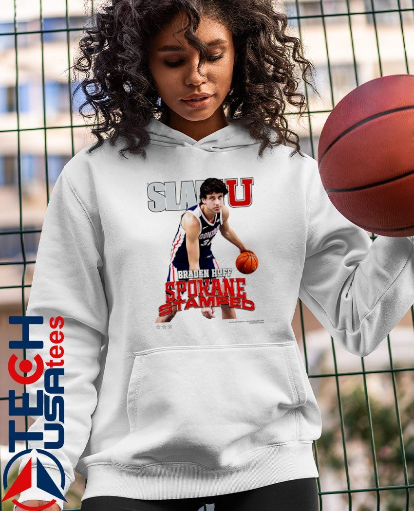 Slam Gonzaga Bulldogs Braden Huff Spokane Stamped shirt