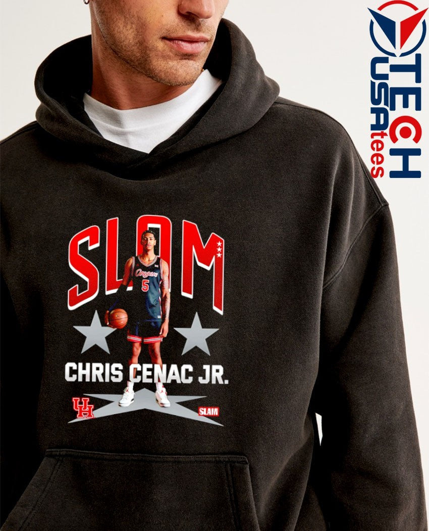 Slam Houston Cougars Chris Cenac Jr. shirt