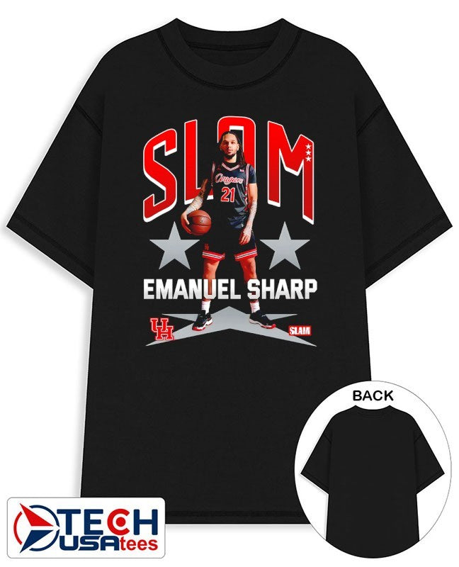 Slam Houston Cougars Emanuel Sharp shirt